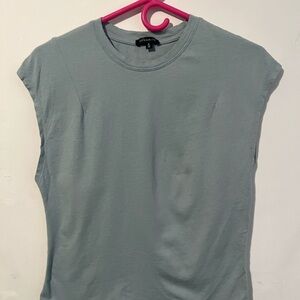 Dynamite Slate Gray Blue Muscle Tee